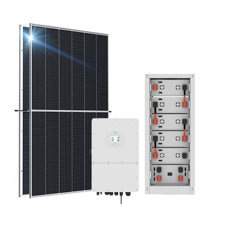 Домашнее высокое напряжение гибридной солнечной системы хранения 20КВ с литиевой батареей -Koodsun