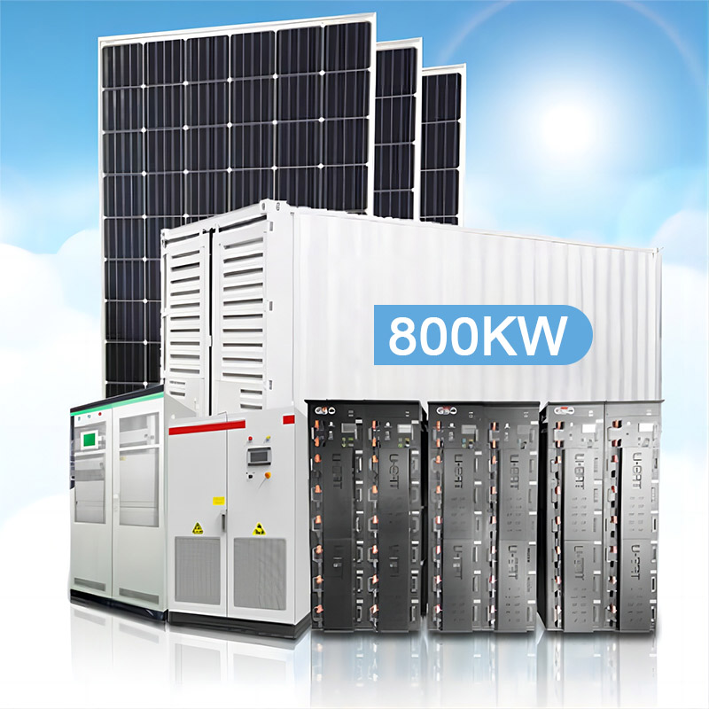 Гибридная солнечная электростанция ESS 800 кВт для коммерческого использования -Koodsun