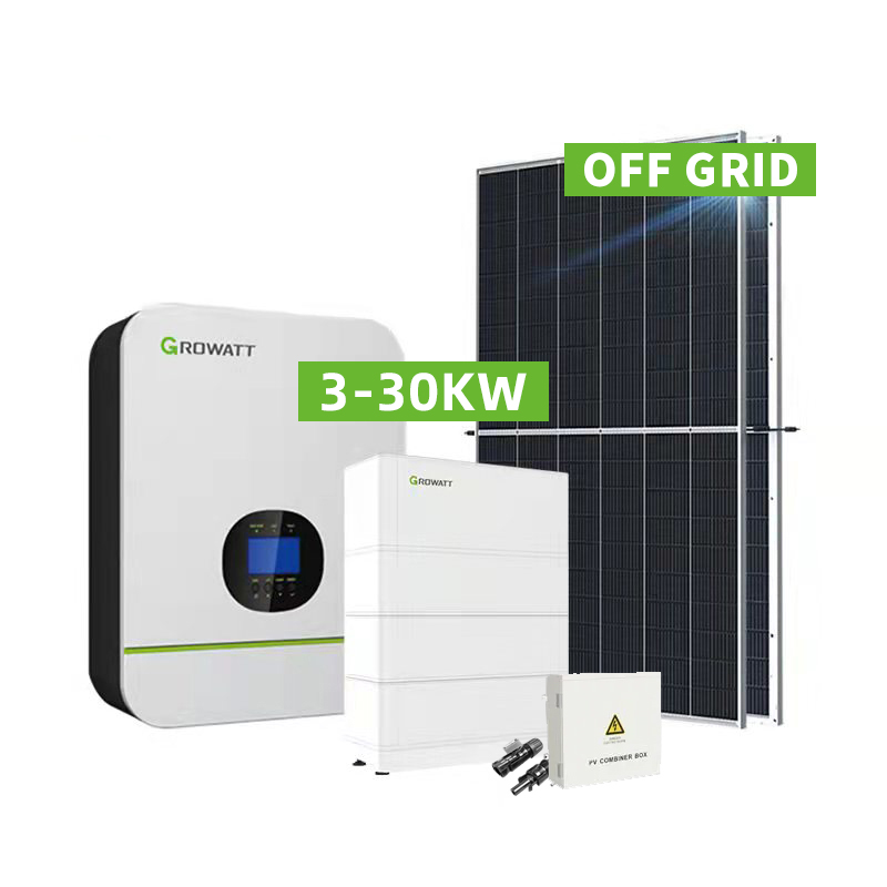 Солнечная энергосистема вне сети 3-30 кВт для домашнего использования Полный комплект -Koodsun